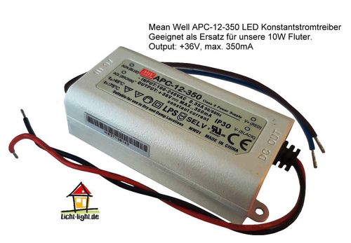 Mean Well APC-12-350 LED Konstantstromtreiber